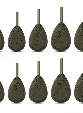 欧鲤钓中通型铅坠 反底钓抗流水钓鱼铅坠carpfishing欧洲通心渔坠