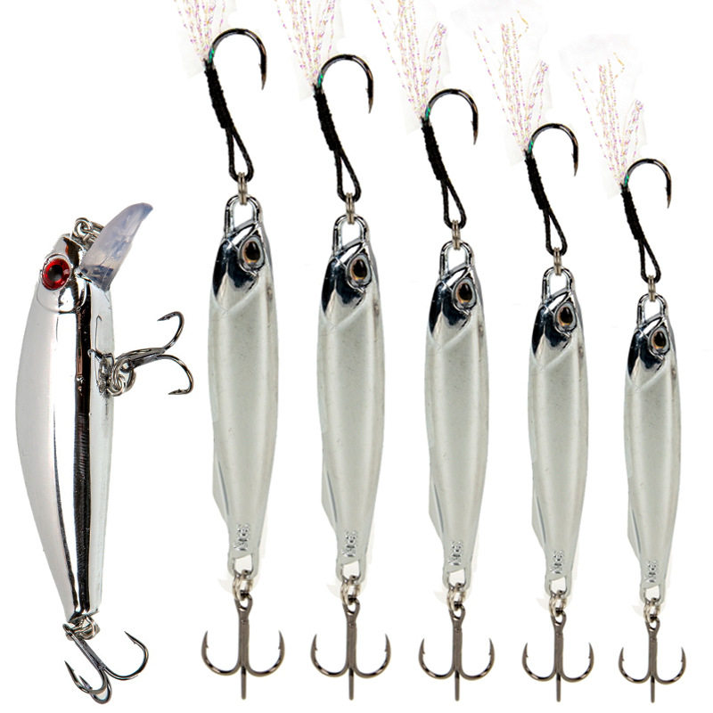 跨境电镀仿真路亚饵仿生米诺沉水锌合金远投快抽镜面铁板路亚假饵,户外/登山/野营/旅行用品,台钓饵,淘宝优惠券,粉丝福利购,淘宝优惠卷