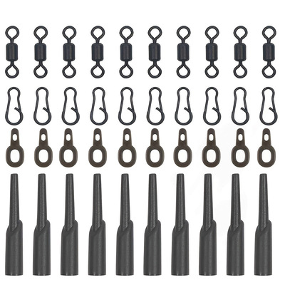 欧式鲤钓配件前导线滑动胶圈CARP