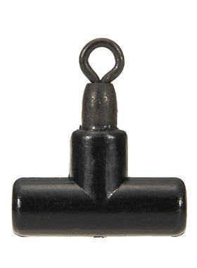 跨境钓鱼连接器三叉转环合金分叉八字环T型天平8字环渔具配件批发