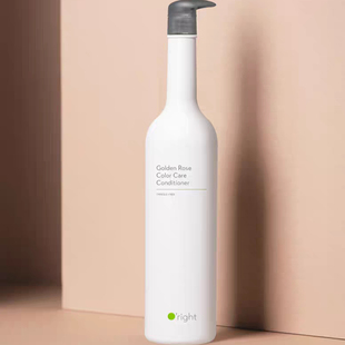 护色滋养受损 植物萃取残留 欧莱德香槟玫瑰发素1L 柔顺干枯毛燥