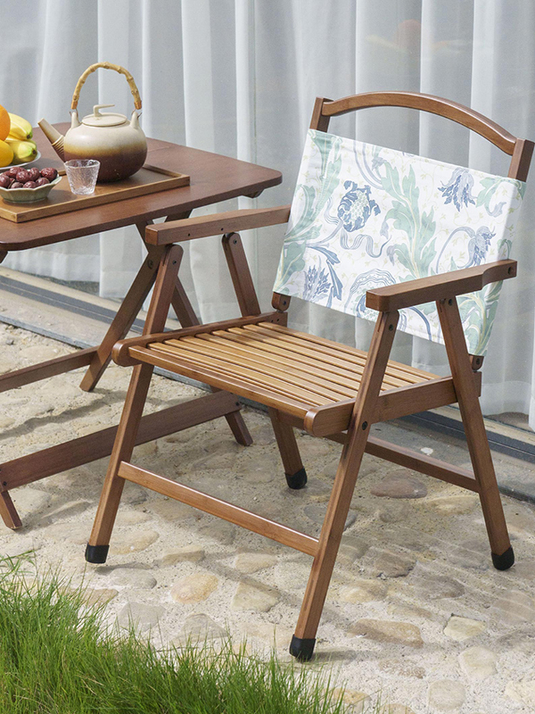 户外梭伦折叠椅阳台靠背凉椅凳子方便野餐椅钓鱼野营风格设备沙滩