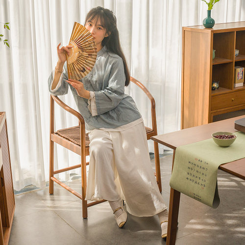 中式扶摇圈椅主人扶手茶打坐椅子