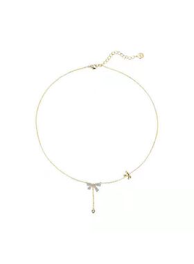 时尚轻奢爆款珍珠项链钛钢不掉色女百搭感锁骨链精致配饰