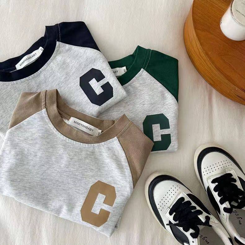 儿童短袖短裤套装2025夏季新款男女童拼接宝宝纯棉运动t恤两件套,童装/婴儿装/亲子装,儿童运动套装,淘宝优惠券,粉丝福利购,淘宝优惠卷