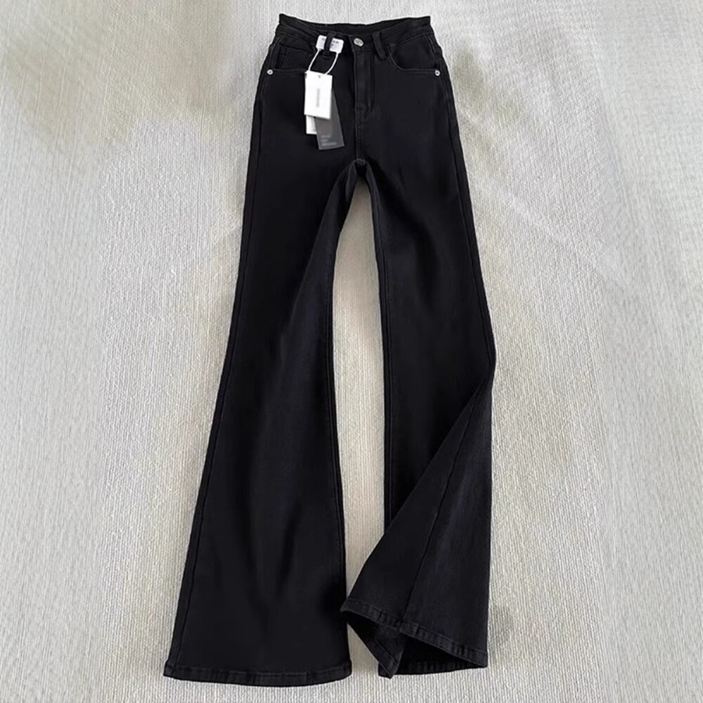 柳叶弯刀牛仔裤男款美式高街