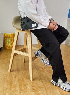 TAKYE 21AW 直筒微喇叭开衩西裤长裤 Slits Suit Pants