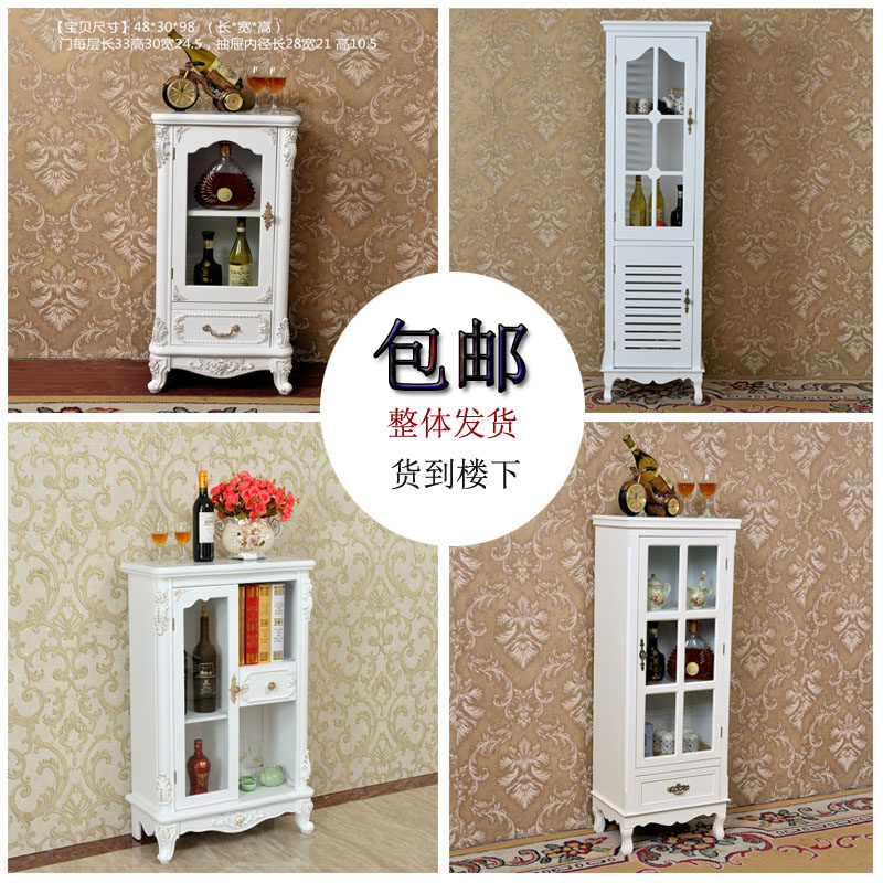 Wine cabinet Wall Triangle cabinet household European-style living room red wine Lockers Glass wall Corner cabinet TV cabinet Side cabinet to groundin the Residential furniture , Cabinet , Wine  category - from Buy2taobao.com to provide professional Taobao agent buy service