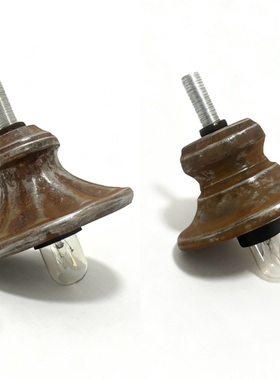 中古做旧铁艺DIY民宿咖啡厅手工配件【含螺杆螺母灯罩灯头灯泡】