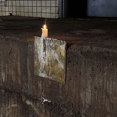 工业风铁艺做旧壁饰咖啡店墙面上装饰墙饰蜡烛台壁挂装饰挂件装饰