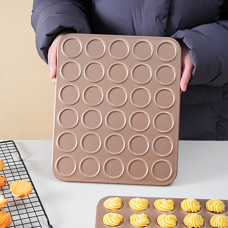 圆形曲奇烤盘马卡龙模具