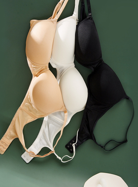 有致双面真丝内衣女无钢圈薄款文胸亲肤睡眠舒适透气桑蚕丝胸罩