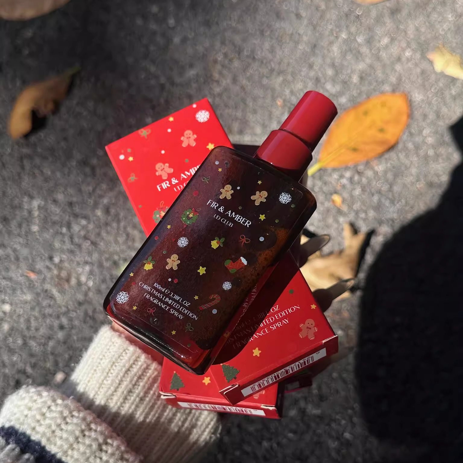 圣诞节绝版香氛喷雾伴手礼姜饼