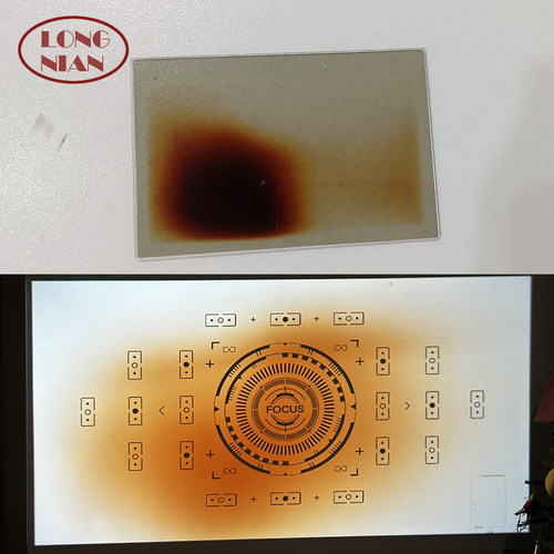 轰天炮C99W投影仪高清隔热玻璃 轰天炮A96 C90W投影机配件108*64mm