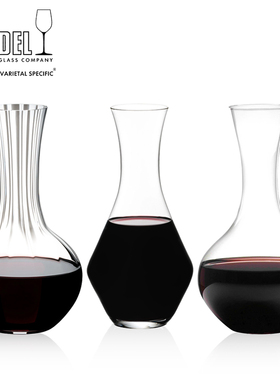 奥地利进口RIEDEL水晶玻璃红酒醒酒器家用梅洛欧式创意分酒壶奢华