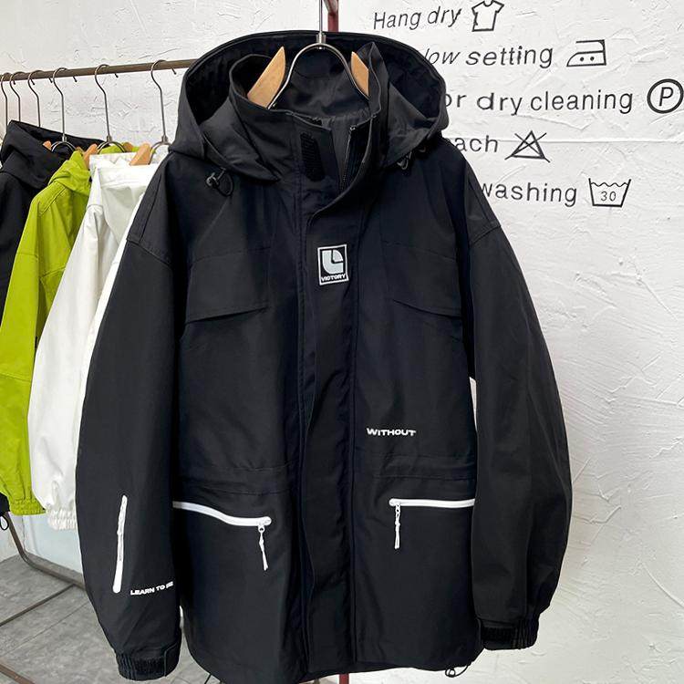 boymissgirl外套女2024新款秋季宽松显瘦连帽风衣中长款冲锋衣女,女装/女士精品,短外套,淘宝优惠券,粉丝福利购,淘宝优惠卷