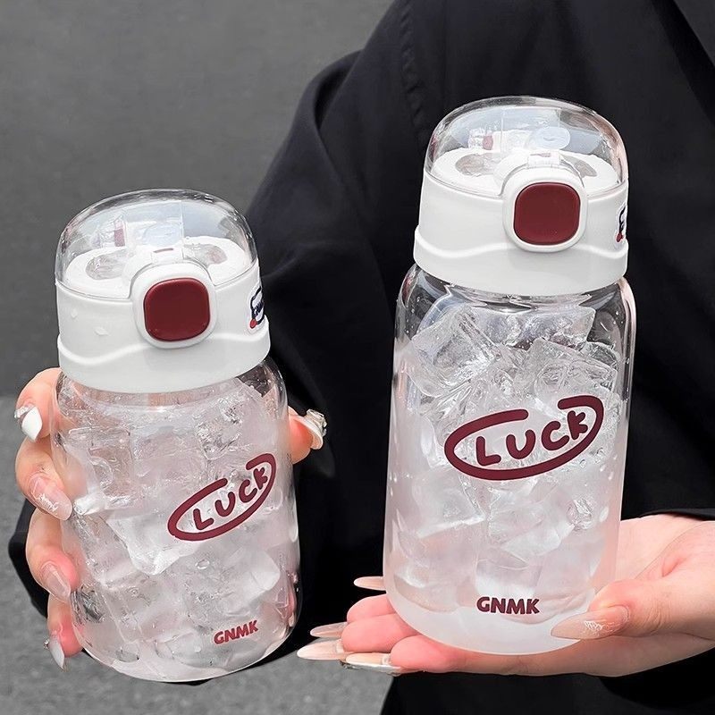 吸管杯GNMK高硼硅玻璃杯简约成人