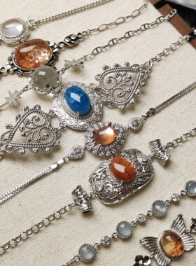 地脉拾光｜天然水晶手链小精品合集紫水晶紫玉晶黄水晶白水晶饰品