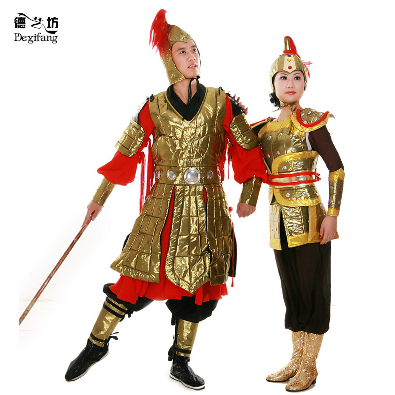花木兰演出舞台古装图片