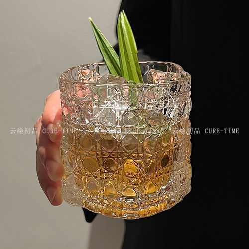高颜值ins风不规则玻璃鸡尾酒杯