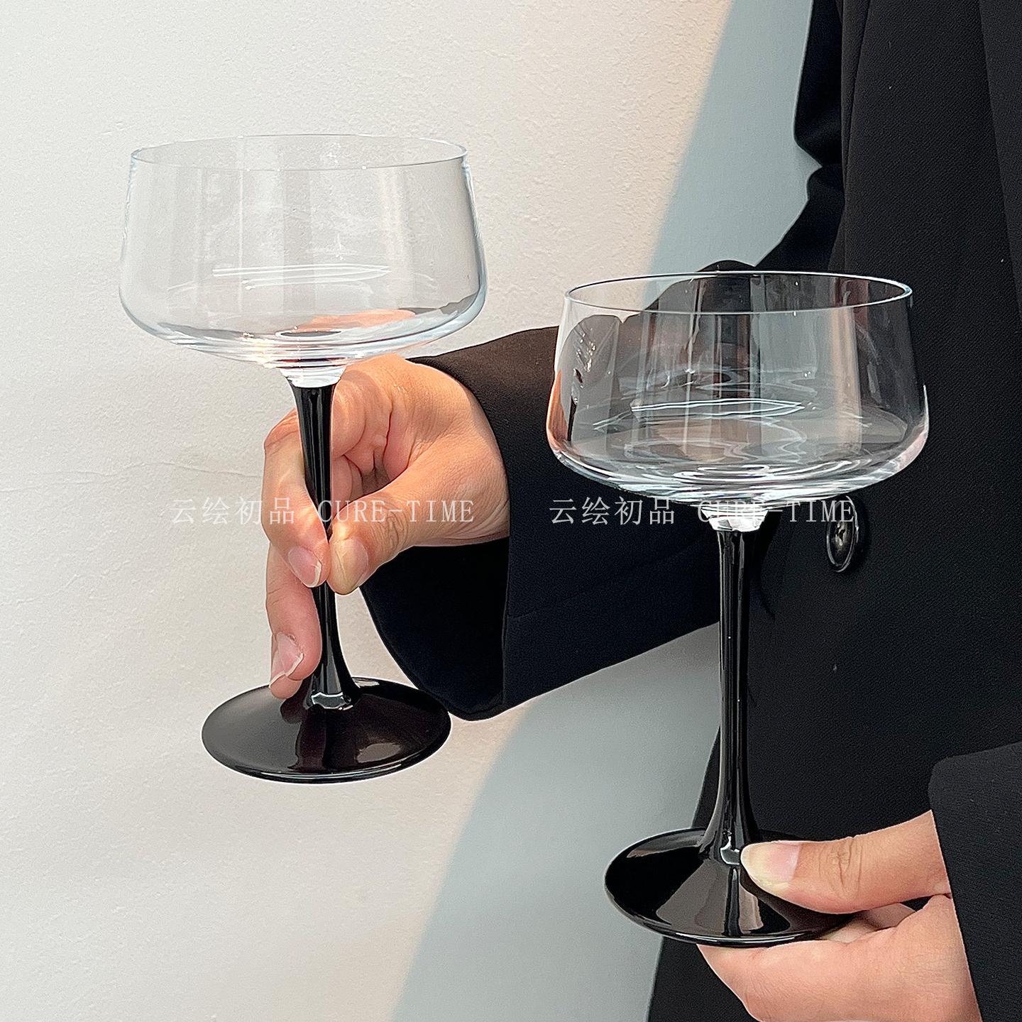 日式木村高脚水晶塔杯