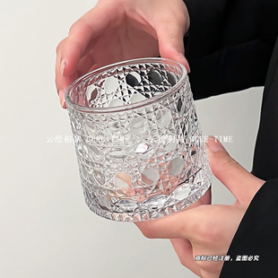 高颜值ins风玻璃杯酒杯创意大号加厚解压啤酒杯威士忌杯洋酒杯子