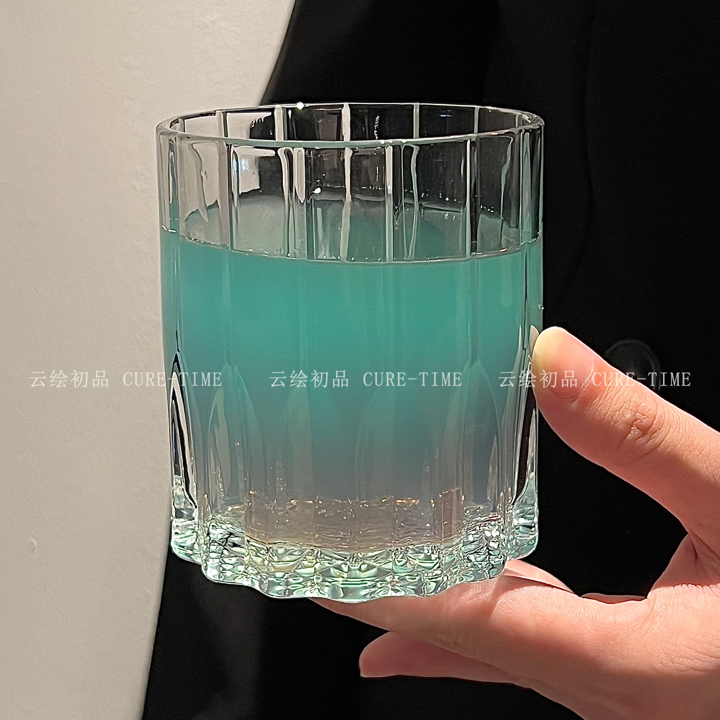 云绘初品江户切子水晶威士忌杯