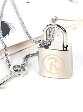 NANA锁项链大崎娜娜本城莲情侣项链情侣锁 可开锁饰品新品