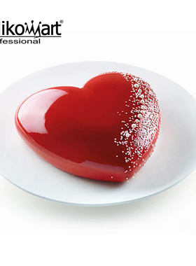 意大利Silikomart AMORE SI3860 爱心心型慕斯大模具送刻模配方