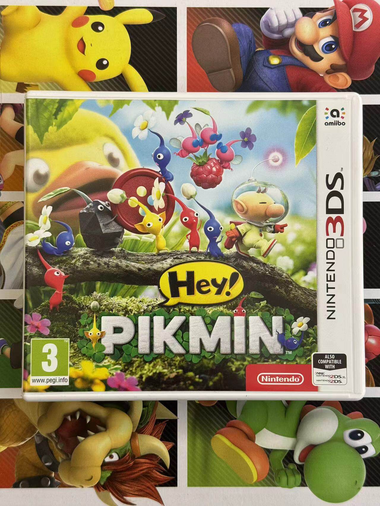【欧版3DS正版游戏】3DS 英文 Hey 皮克敏 原装正版 包邮