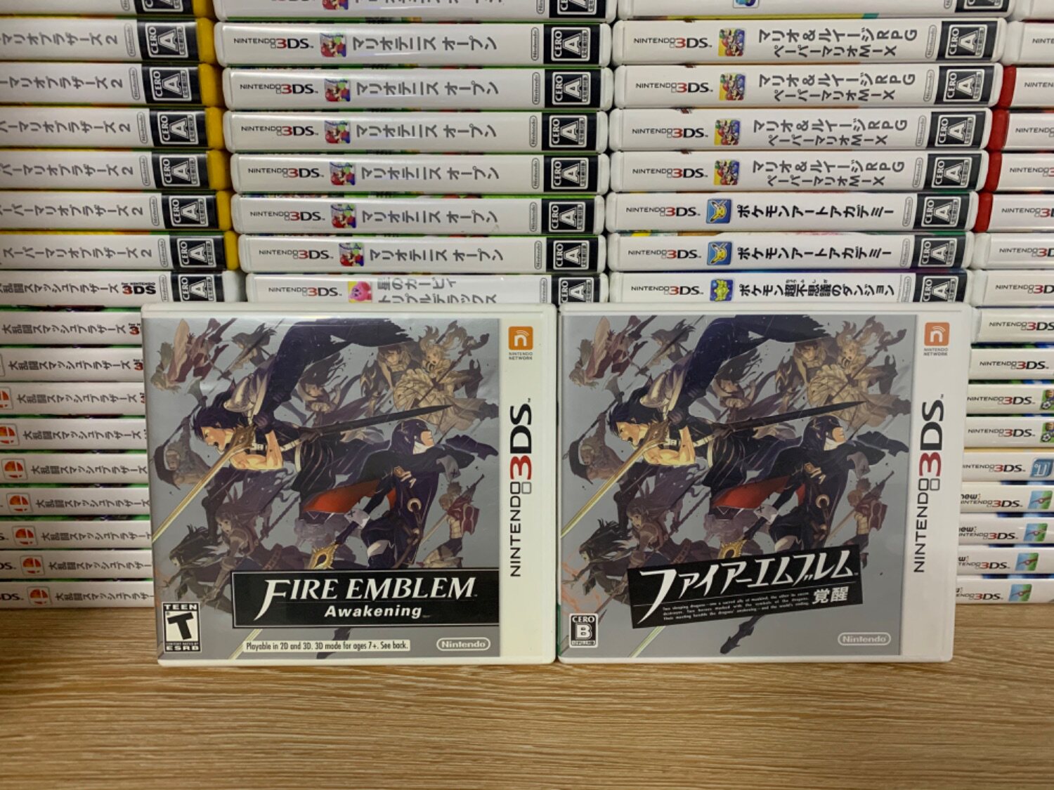 3ds游戏火焰纹章火炎之纹章火纹觉醒11区r版美版中古 温州池池电玩 淘优券