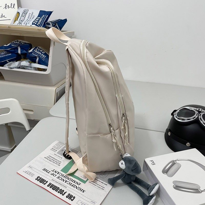 初高中大学生上课书包双肩包尼龙包女2023新款潮韩版学生校园背包