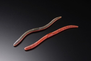 日本JACKALL软饵Flick Shake2.8/4.8寸面条虫高比重鲈鱼鳜鱼软虫