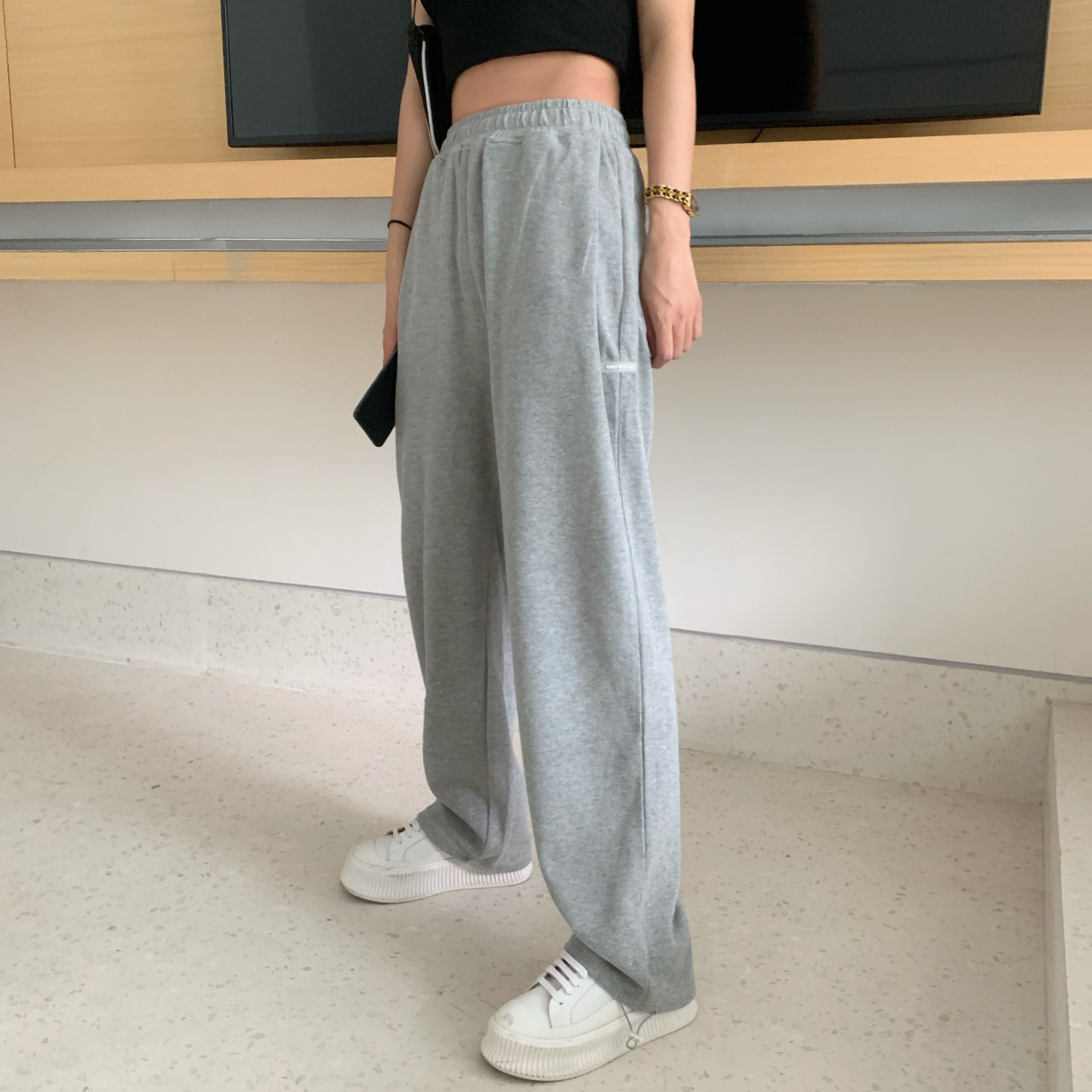 大码运动阔腿裤女200斤梨形身材束脚胖mm休闲裤春夏显瘦哈伦卫裤,女装/女士精品,大码裤装,淘宝优惠券,粉丝福利购,淘宝优惠卷