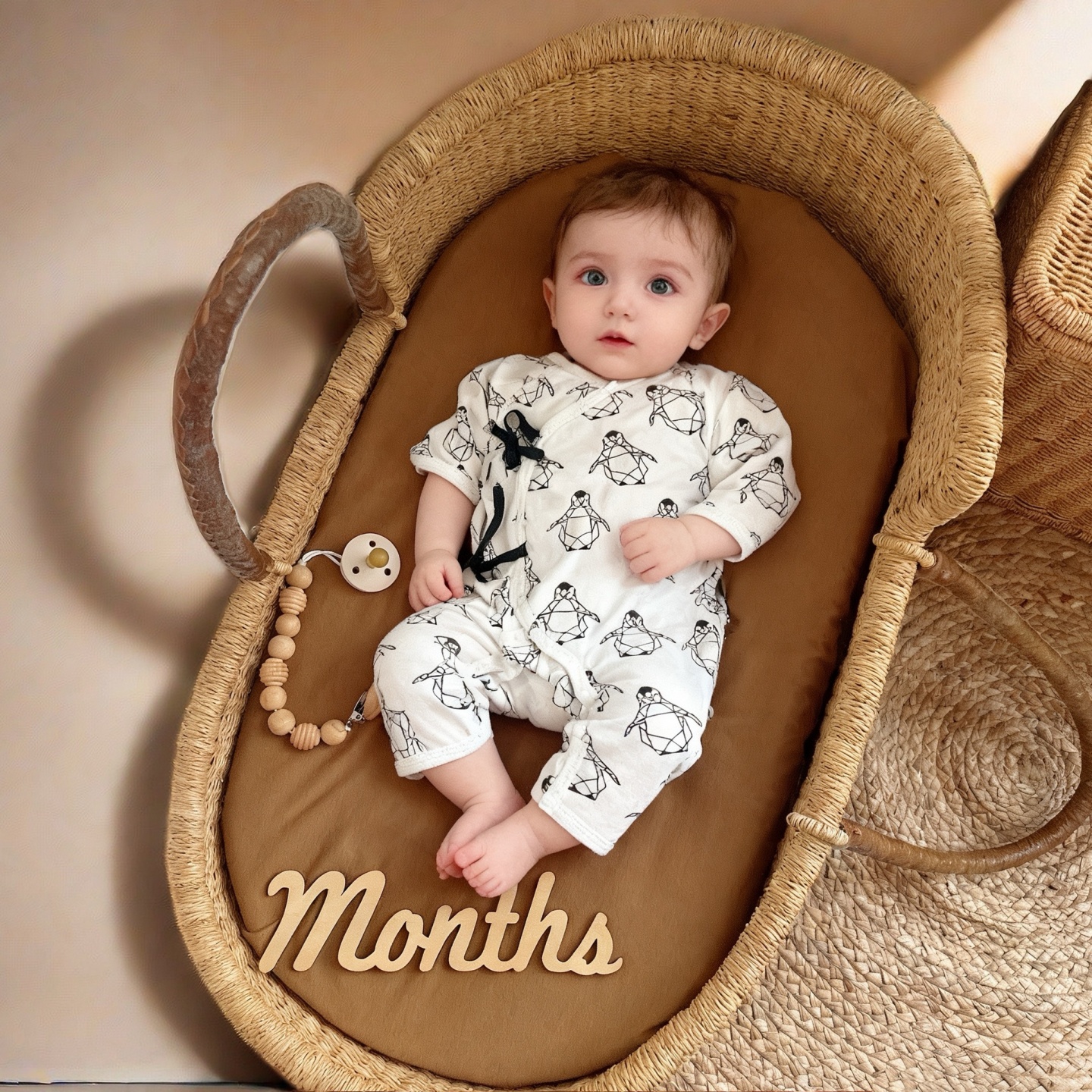 新生婴幼儿初秋连体衣小月龄