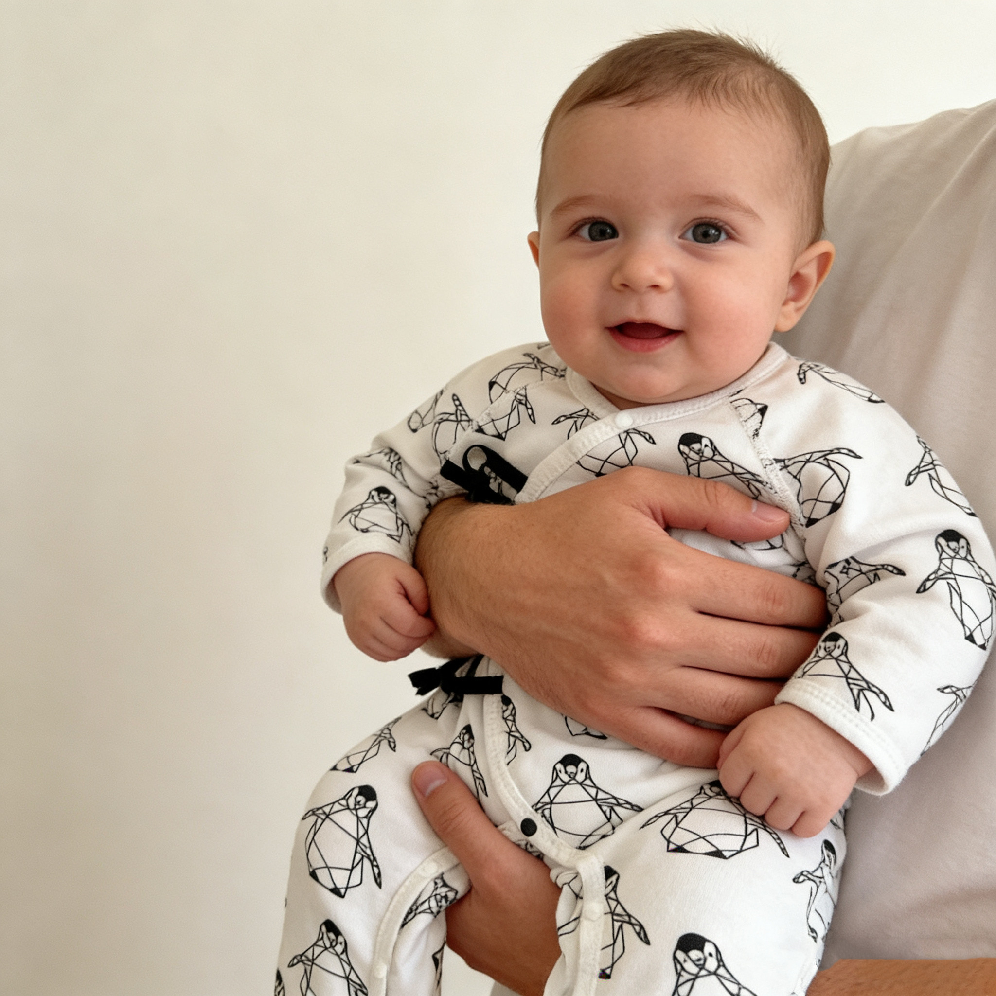 新生婴幼儿初秋连体衣小月龄