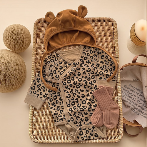 【这套太洋气了】欧美婴儿包屁衣