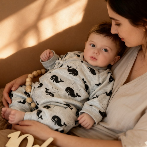 【超洋气】婴儿纯棉连体衣