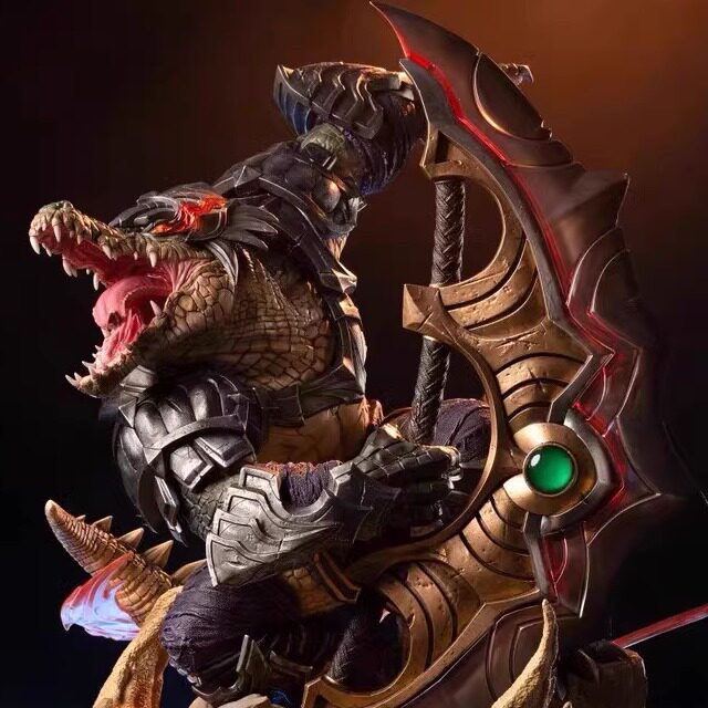 【李小西弟弟】开天 英雄联盟 荒漠屠夫 雷克顿 限量手办gk