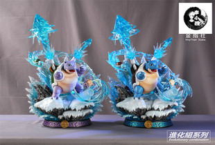 【李小西弟弟】金指社 进化组系列第二弹 水箭龟进化组 手办GK