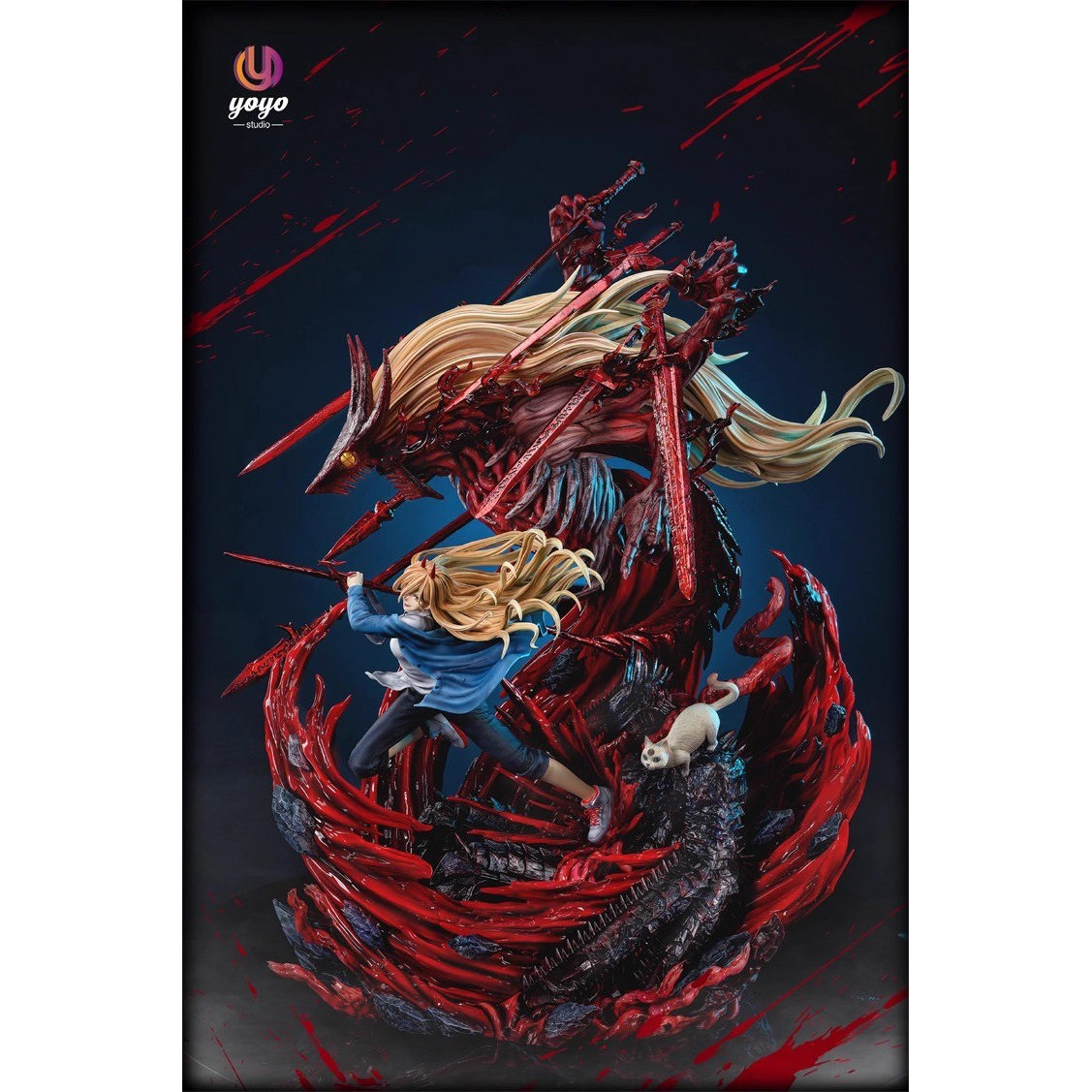 【李小西弟弟】现货 YOYO 电锯人雕像系列 帕瓦 限量手办GK