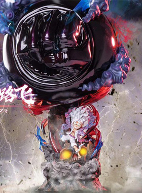 【李小西弟弟】Warhead wh 猿神枪尼卡路飞 限量手办GK