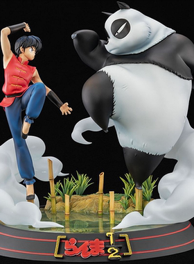 【李小西弟弟】TSUME 正版版权 乱马1/2 乱马VS 熊猫老爹 手办gk