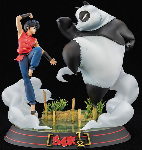 【李小西弟弟】现货 TSUME 乱马1/2 乱马VS 熊猫老爹 正版手办