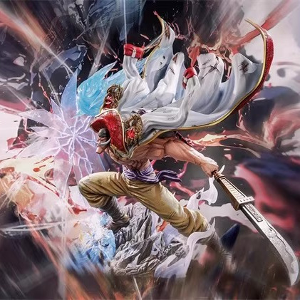 【李小西弟弟】现货 模还原 POP 白胡子 限量手办GK