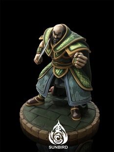 【李小西弟弟】金乌工作室 吞食天地系列 街机魏延 限量手办GK