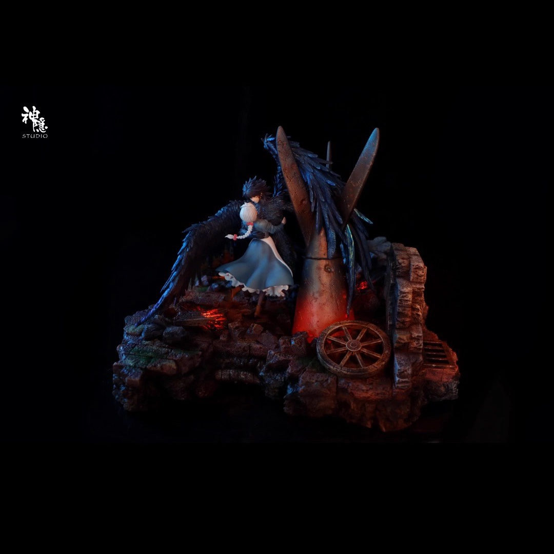 【李小西弟弟】现货 神隐 哈尔的移动城堡 战火中的拥抱 手办GK