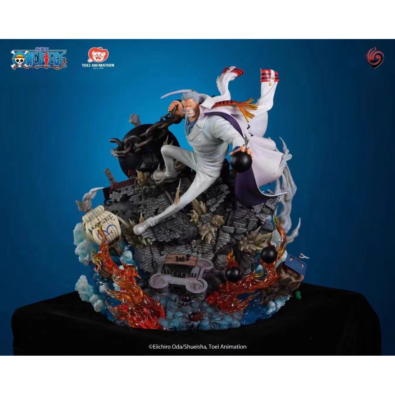 【李小西弟弟】现货 东映动画 无极航海王 蒙奇D 卡普 1/6 手办GK