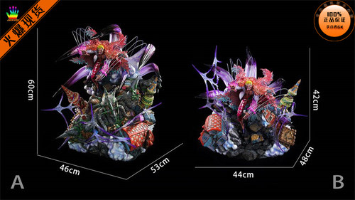 【李小西弟弟】现货 JacksDo MAX明哥 场景特效地台 神诛杀 手办