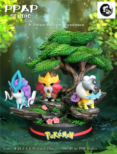 【李小西弟弟】现货 PPAP Cute系列第二弹 Q版三圣兽 限量手办GK